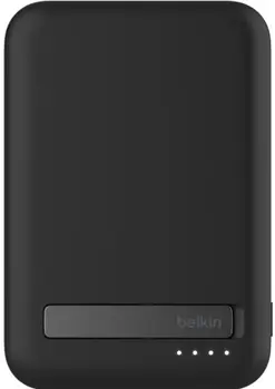 Зовнішній акумулятор (повербанк) Belkin BoostCharge Pro 8K 8000mAh 15W Black (BPD007BTBK)