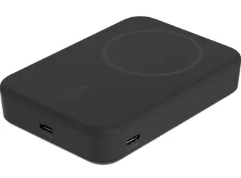 Зовнішній акумулятор (повербанк) Belkin BoostCharge Pro Magnetic 10K 10000mAh 15W Black (BPD008BTBK)
