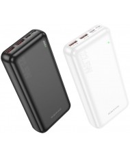 Зовнішній акумулятор (повербанк) Borofone BJ38A Power 20000mAh 22.5W+PD20W Black