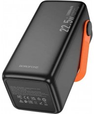 Внешний аккумулятор (повербанк) Borofone BJ66A Magnifico 50000mAh 22.5W+PD20W Black