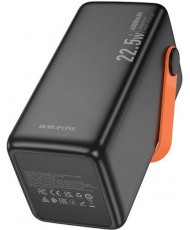 Зовнішній акумулятор (повербанк) Borofone BJ66B Magnifico 60000mAh 22.5W+PD20W Black