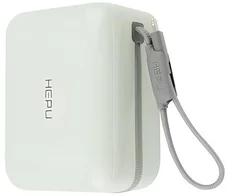 Зовнішній аккумулятор (повербанк) HEPU 40000mAh 22.5W Ivory (HP-A28)