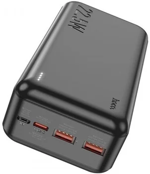 Внешний аккумулятор (повербанк) Hoco J101B Astute 22.5W 30000mAh Black