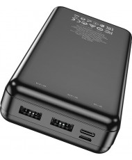 Внешний аккумулятор (повербанк) Hoco J91A 20000mAh 10W 2USB-A Black