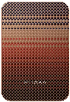 Зовнішній акумулятор (повербанк) Pitaka Aramid 5000 mAh Sunset (PBQ2402)