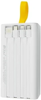 Зовнішній аккумулятор (повербанк) Power Bank Dou G145 30000mAh 22.5W White