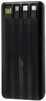 Зовнішній аккумулятор (повербанк) Power bank iDragon KP-20 20000mAh Black