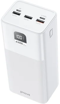 Внешний аккумулятор (повербанк) Proove Giant 100W 40000mAh White (PBGI99320002)