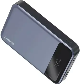 Зовнішній аккумулятор (повербанк) Proove Hoodman Magnetic 10000mAh 20W Gray (PBH120010003)