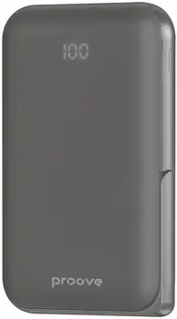 Зовнішній аккумулятор (повербанк) Proove Knight 20W 10000mAh Dark Gray (PBGI20012205)