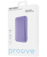 Зовнішній аккумулятор (повербанк) Proove Vibe Energy 20W 10000mAh Purple (PBVE20020009)