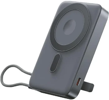 Внешний аккумулятор (повербанк) Relict Pulse 2 in 1 10000 mAh MagSafe 22.5W Grey (RLCTPB-000001899)