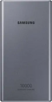 Зовнішній акумулятор (повербанк) Samsung 10000mAh 25W Dark Grey (EB-P3300XJEGEU, EB-P3300XJRGRU)