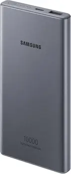 Зовнішній акумулятор (повербанк) Samsung 10000mAh 25W Dark Grey (EB-P3300XJEGEU, EB-P3300XJRGRU)