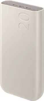 Зовнішній акумулятор (повербанк) Samsung 20000 mAh 45W Beige (EB-P4520XU)