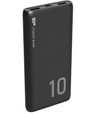 Внешний аккумулятор (повербанк) Silicon Power GP15 10000mAh Black (SP10KMAPBKGP150K)