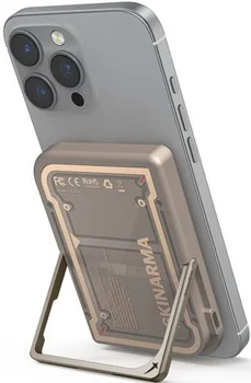 Внешний аккумулятор (повербанк) Skinarma Nexus Mecha with Smart Kick-Stand 5000mAh 20W USB-C PD Desert Gold (SK-PB5KNEXUS-MECDGD)