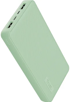 Внешний аккумулятор (повербанк) Trust Primo Eco 20000mAh Green (25027)