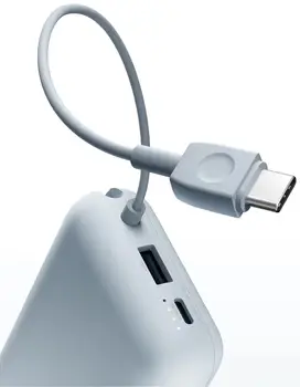 Зовнішній акумулятор (повербанк) Xiaomi 10000mAh 22.5W Integrated Cable Blue (BHR9073GL)