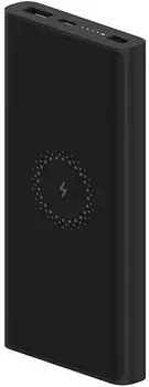 Зовнішній акумулятор (повербанк) Xiaomi Mi 10W Wireless Power Bank 10000mAh Black (BHR5460GL)