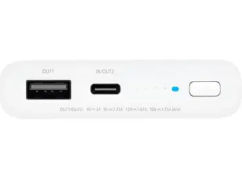 Зовнішній акумулятор (повербанк) Xiaomi Mi 10W Wireless Power Bank 10000mAh White (BHR5212CN)