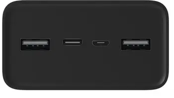 Зовнішній акумулятор (повербанк) Xiaomi PB3018ZM 30000mAh 18W Black (BHR9126GL)