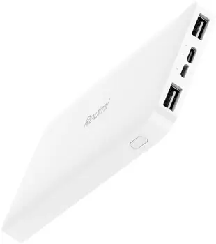 Зовнішній акумулятор (повербанк) Xiaomi Redmi Power Bank 10000mAh White (VXN4286, PB100LZM, VXN4266)