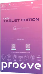 Гидрогелевая пленка Proove Hydrogel Screen Protection TABLET EDITION Clear (GGTB11600110)