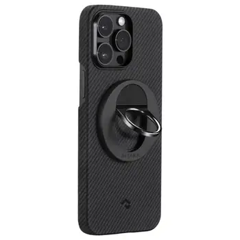 Держатель для смартфона Pitaka MagEZ Grip 2 Twill 600D Black/Grey (MGB2303)