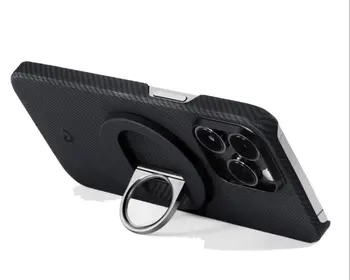Держатель для смартфона Pitaka MagEZ Grip 2 Twill 600D Black/Grey (MGB2303)