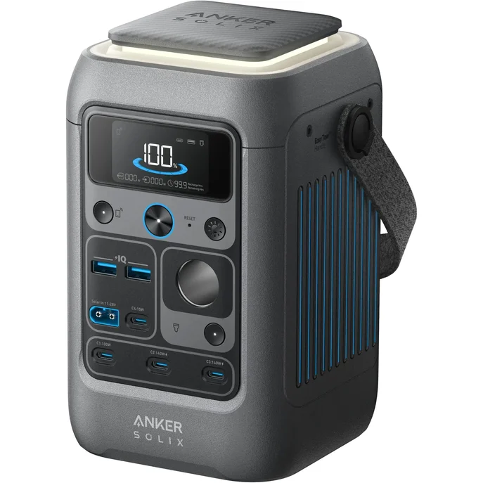 Зарядна станція Anker Solix C300 DC (A17260Z1, A1728311)