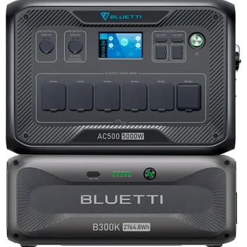 Зарядна станція BLUETTI AC500 + B300K Expansion Battery