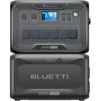 Зарядна станція BLUETTI AC500 + B500K Expansion Battery