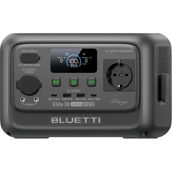 Зарядная станция BLUETTI Elite 30 V2 600W 288Wh (P-EL30V2-EU-GY-BL-010)