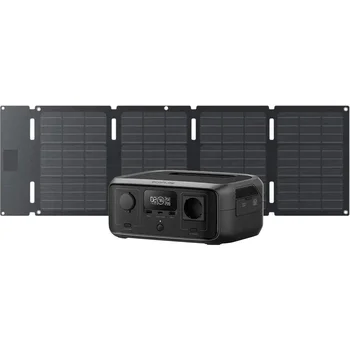Зарядна станція EcoFlow RIVER 3 UPS with Solar Panel 45w (EF-PR705-UPS-B-45W-EU)