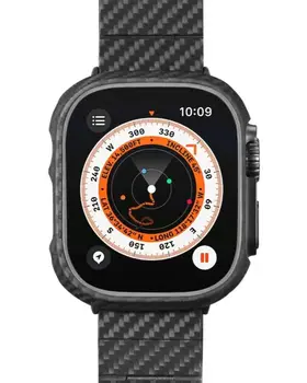 Захисний кейс Pitaka Air Case for Apple Watch Ultra 49mm Black/Grey (KW3001A)