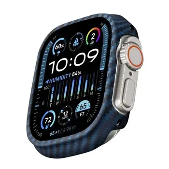 Захисний кейс Pitaka для Apple Watch Ultra 2/Ultra 49mm Air Case Black/Blue (KW2302A)