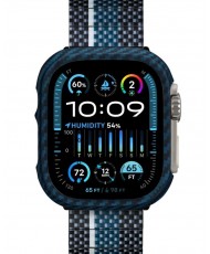 Захисний кейс Pitaka для Apple Watch Ultra 2/Ultra 49mm Air Case Black/Blue (KW2302A)