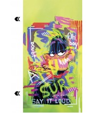 Защитная гидрогелевая пленка BLADE Hydrogel Screen Protection (P) back Graffiti Cartoon series Daffy duck