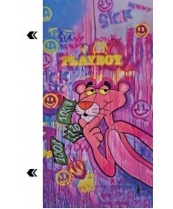 Защитная гидрогелевая пленка BLADE Hydrogel Screen Protection (P) back Graffiti Cartoon series Pink panther