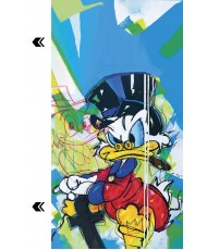 Защитная гидрогелевая пленка BLADE Hydrogel Screen Protection (P) back Graffiti Cartoon series Scrooge mcduck