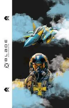 Захисна гідрогелева плівка BLADE Hydrogel Screen Protection (Print_Plotter) back Army series F-16 fighter