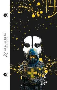 Захисна гідрогелева плівка BLADE Hydrogel Screen Protection (Print_Plotter) back Army series Radioactive