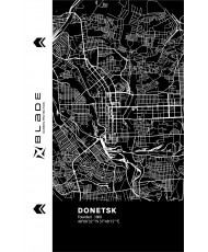 Захисна гідрогелева плівка BLADE Hydrogel Screen Protection (Print_Plotter) back Cities of Ukraine series Donetsk