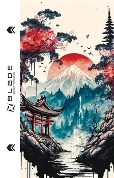 Захисна гідрогелева плівка BLADE Hydrogel Screen Protection (Print_Plotter) back Japan series Drawing
