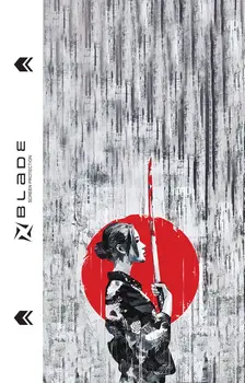 Захисна гідрогелева плівка BLADE Hydrogel Screen Protection (Print_Plotter) back Japan series Onna-musha