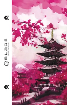 Захисна гідрогелева плівка BLADE Hydrogel Screen Protection (Print_Plotter) back Japan series Sakura