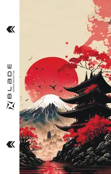 Захисна гідрогелева плівка BLADE Hydrogel Screen Protection (Print_Plotter) back Japan series Yamajiro