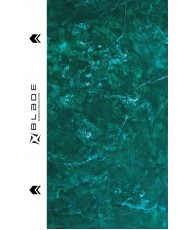 Защитная гидрогелевая пленка BLADE Hydrogel Screen Protection (Print_Plotter) back Marble series Green