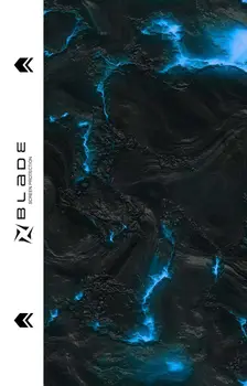 Захисна гідрогелева плівка BLADE Hydrogel Screen Protection (Print_Plotter) back Phenomena series Waves